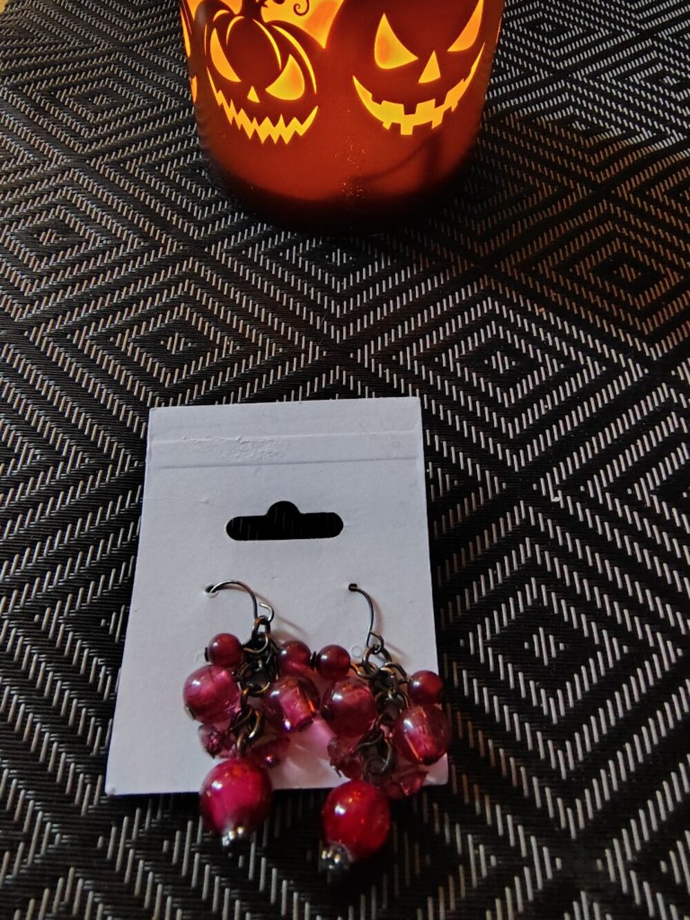 Ladies Cranberry earrings